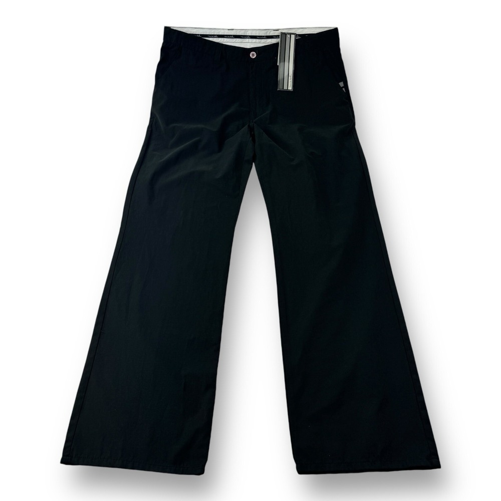 Travis Mathew Men's Nooner‎ Black Polyester Cotton Golf Pants NWT Size 38x34
